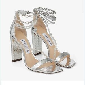 Jimmy Choo Neena 100 leather heel